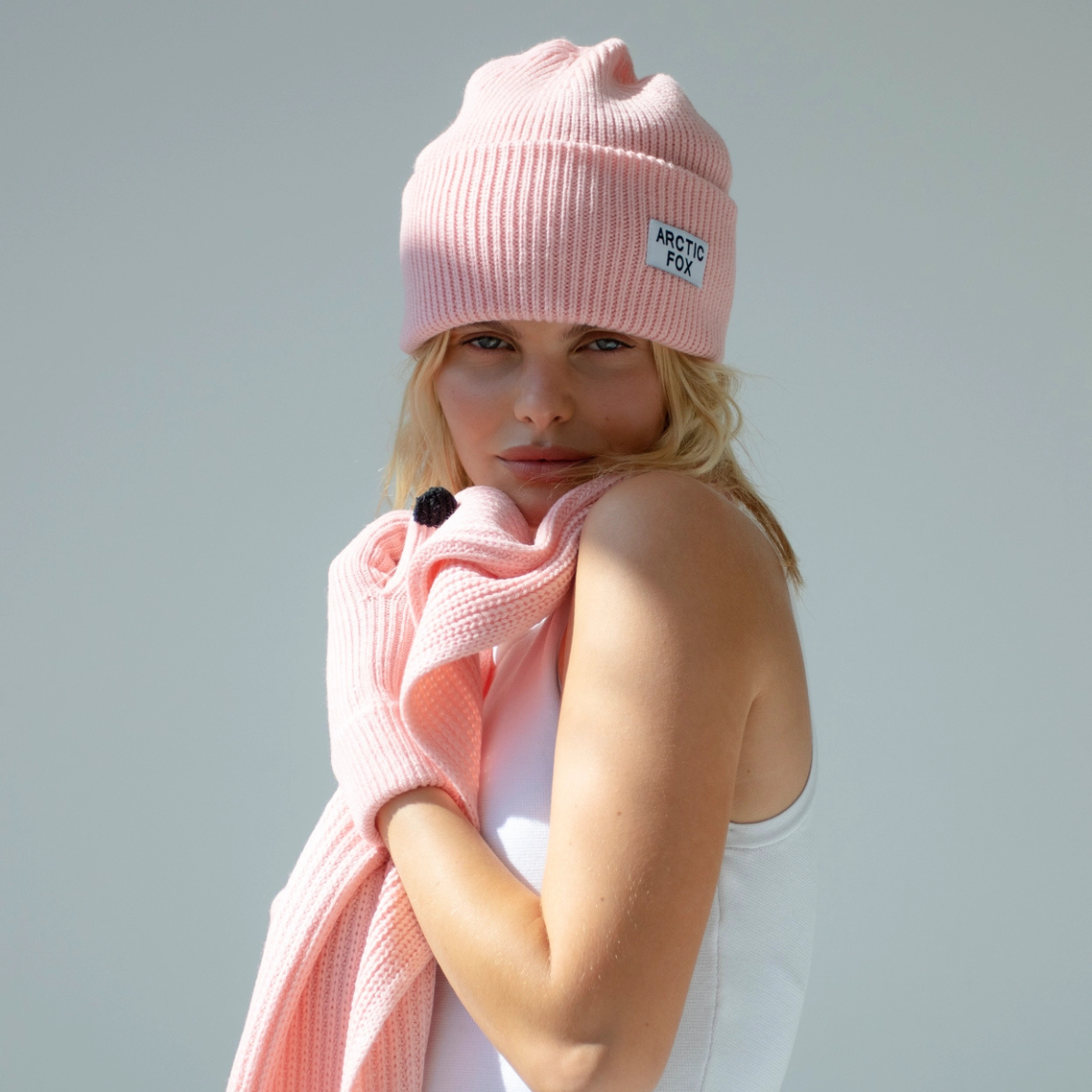 Arctic Fox & Co. - Mütze aus recycelten PET Flaschen - Pastellrosa