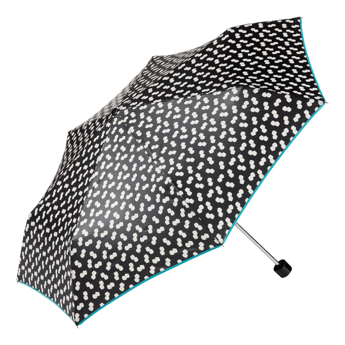 Mini-Regenschirm - zusammenklappbar petrol - Bisschen Mehr