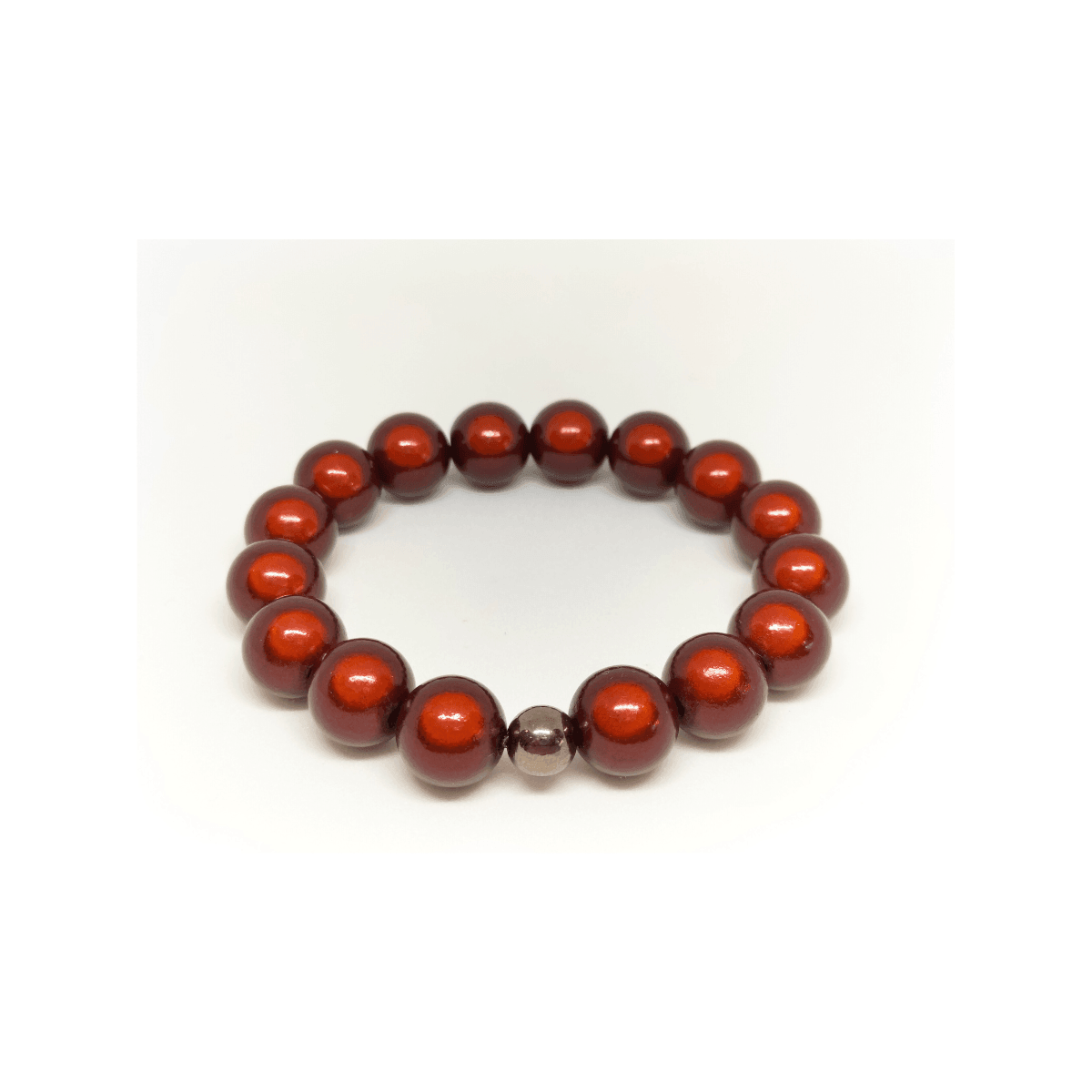 Armband Miracle Beads - Dark Brown - Bisschen Mehr