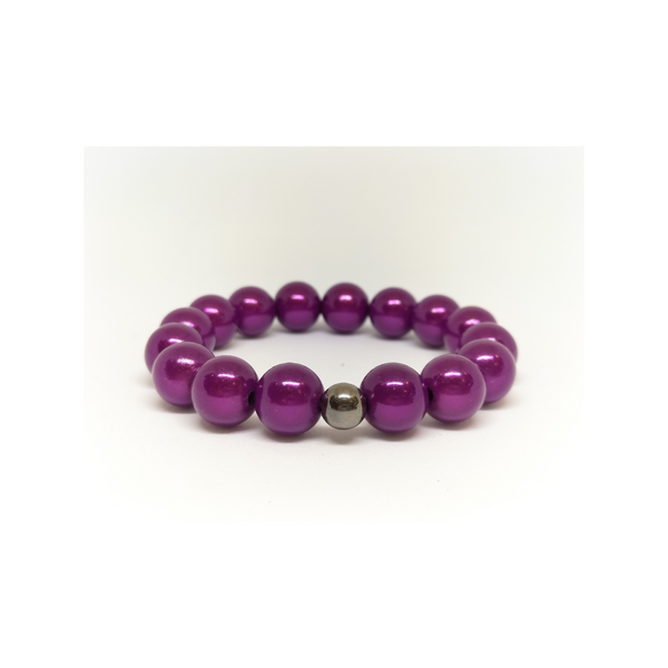 Armband Miracle Beads - Purple Mood