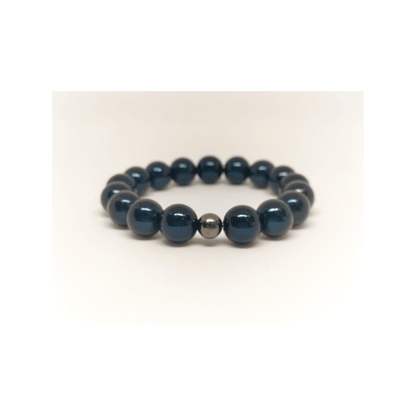 Armband Miracle Beads - Blue Black - Bisschen Mehr