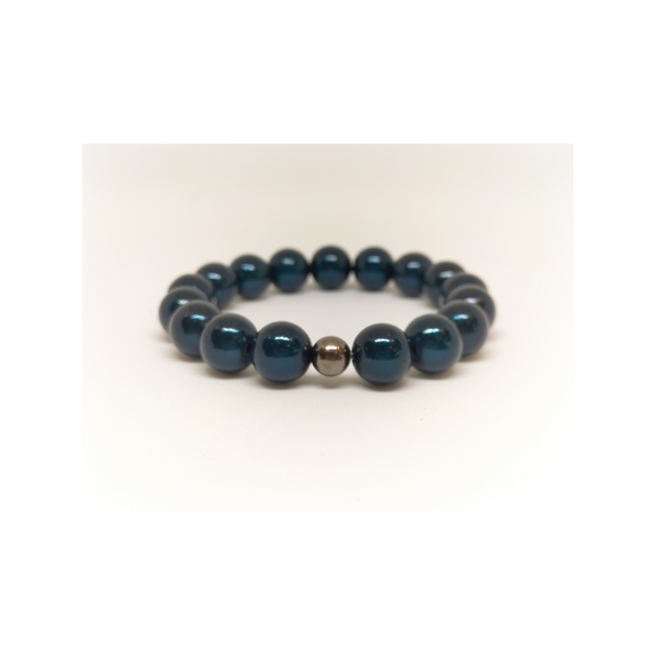 Armband Miracle Beads - Blue Black