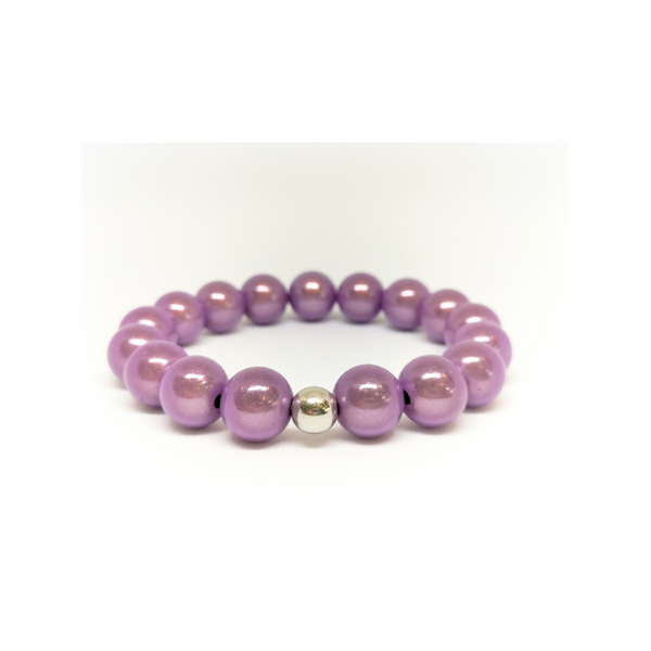 Armband Miracle Beads - Mystic Purple