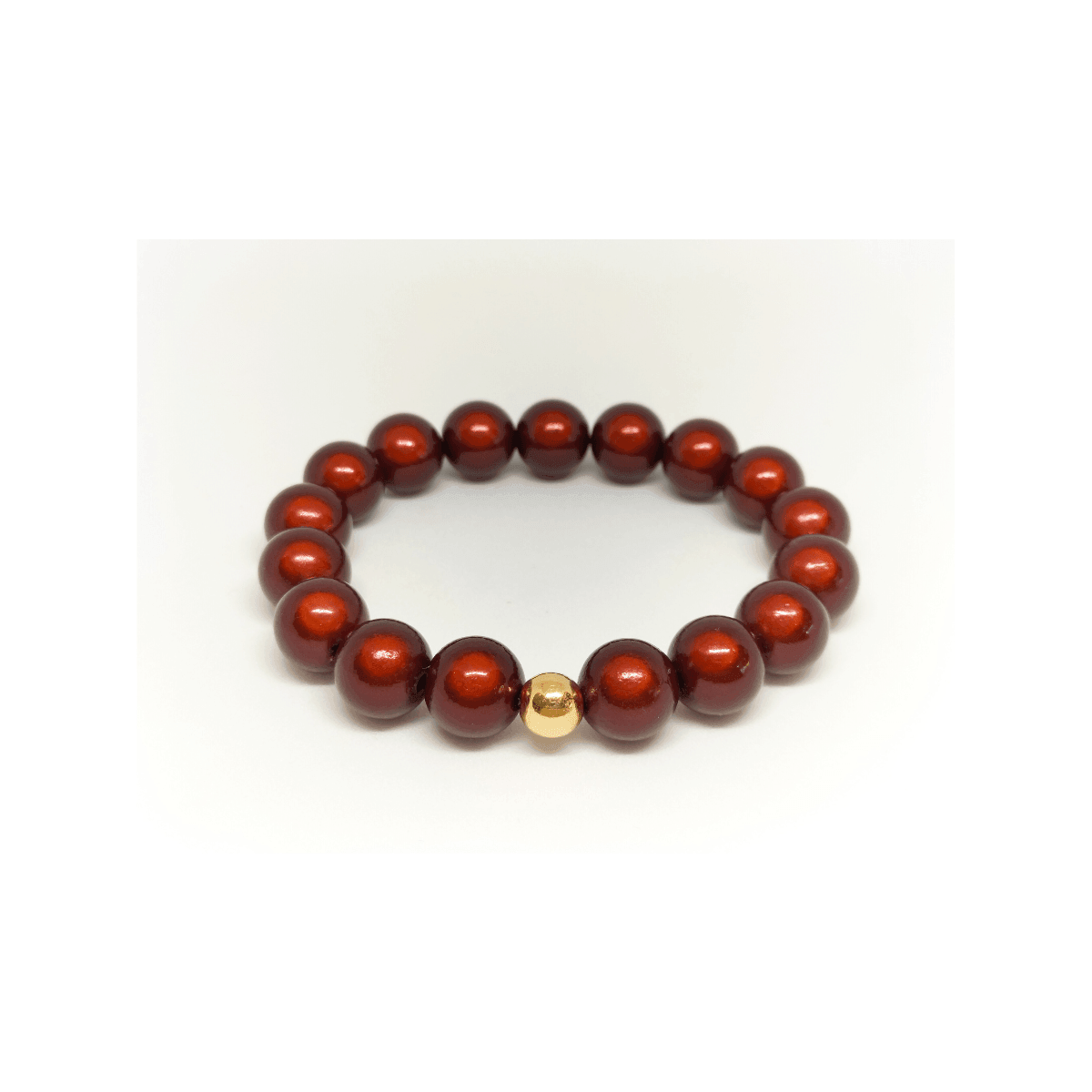 Armband Miracle Beads - Dark Brown - Bisschen Mehr