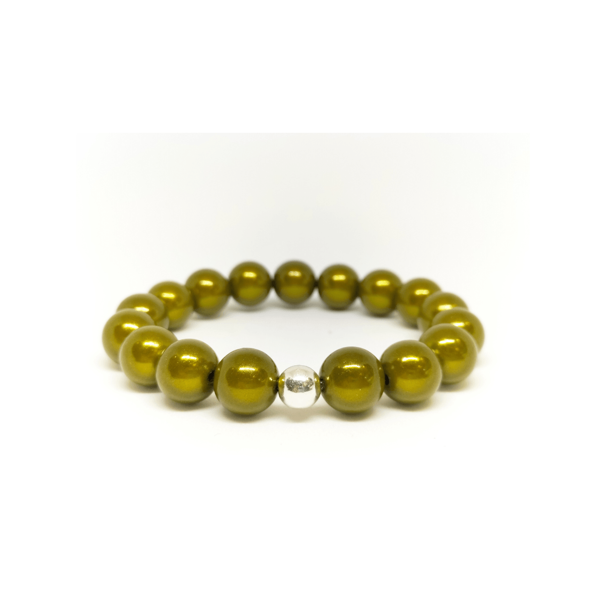 Armband Miracle Beads - Green Hope - Bisschen Mehr