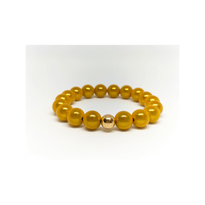 Armband Miracle Beads - Yellow Mellow - Bisschen Mehr