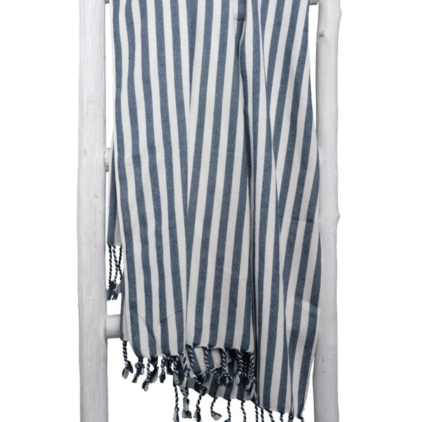 Handgewebtes Strandtuch - 100x180  - Hamam Badetuch PAM aus 100% Baumwolle