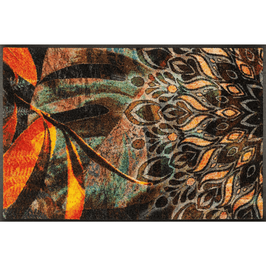 Fußmatte Wash+Dry - Design Jungle Dance für innen und außen - Bisschen Mehr