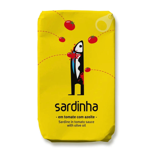 Sardinha - Sardinen in Tomatensauce mit Olivenöl