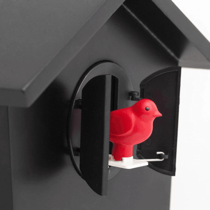 KOOKOO - Bird House mini moderne Kuckucksuhr - Bisschen Mehr