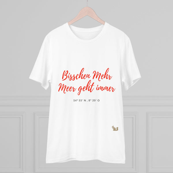 Bisschen Mehr ... Unisex T-Shirt "Meer geht immer" aus Bio-Baumwolle