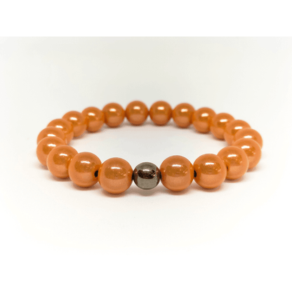 Armband Miracle Beads - Orange Gold - Bisschen Mehr