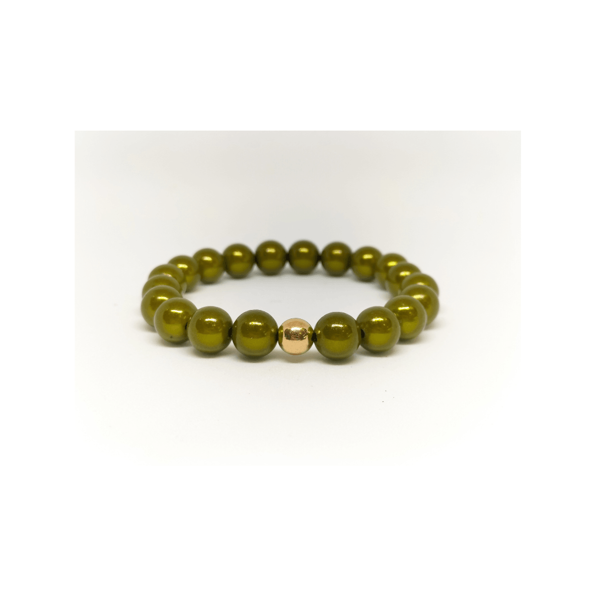Armband Miracle Beads - Green Hope - Bisschen Mehr