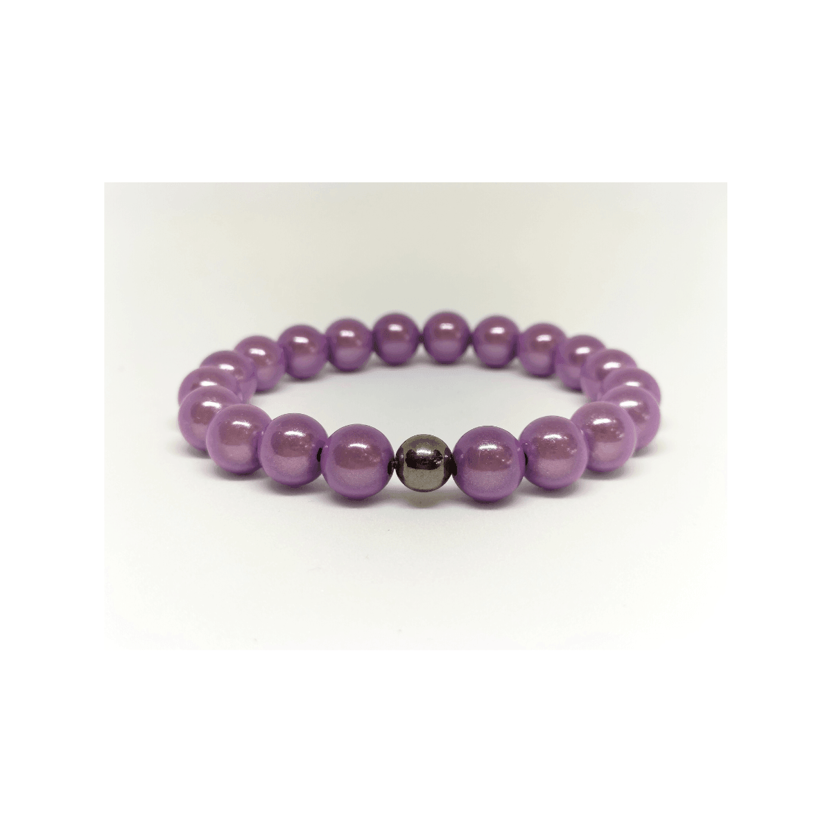 Armband Miracle Beads - Mystic Purple - Bisschen Mehr