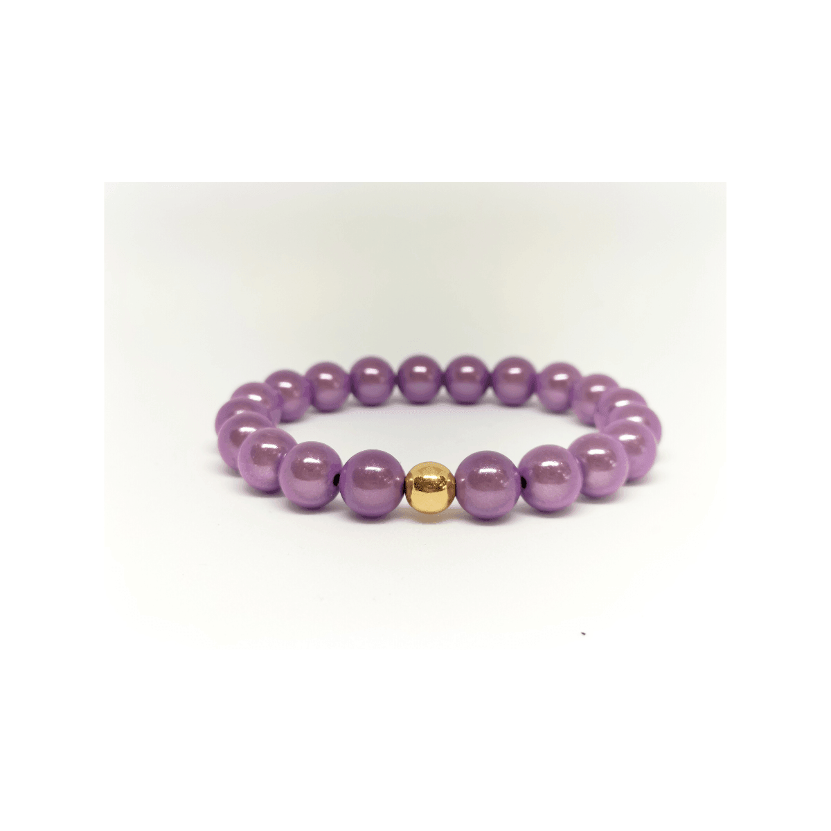 Armband Miracle Beads - Mystic Purple - Bisschen Mehr