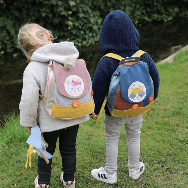 L'Oiseau Bateau - Kinderrucksack Frau Katze