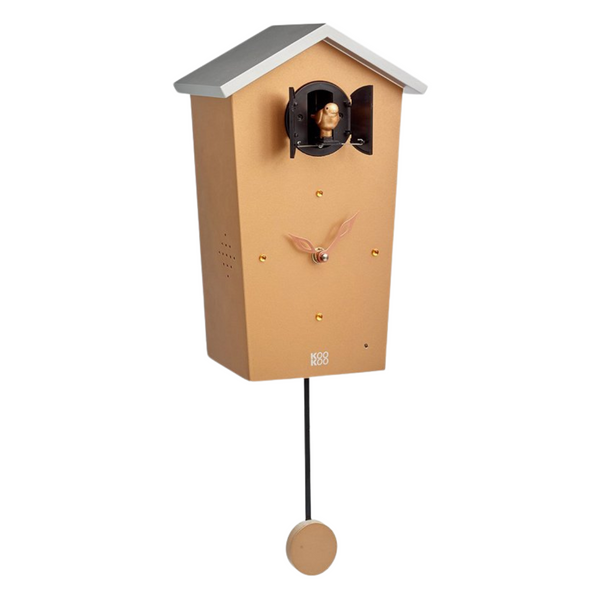 KOOKOO - Bird House moderne Kuckucksuhr - Limited Edition