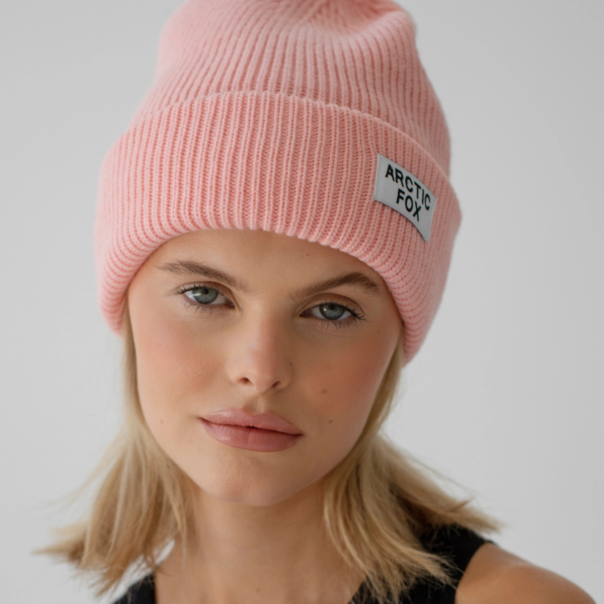 Arctic Fox & Co. - Mütze aus recycelten PET Flaschen - Pastellrosa - Bisschen Mehr