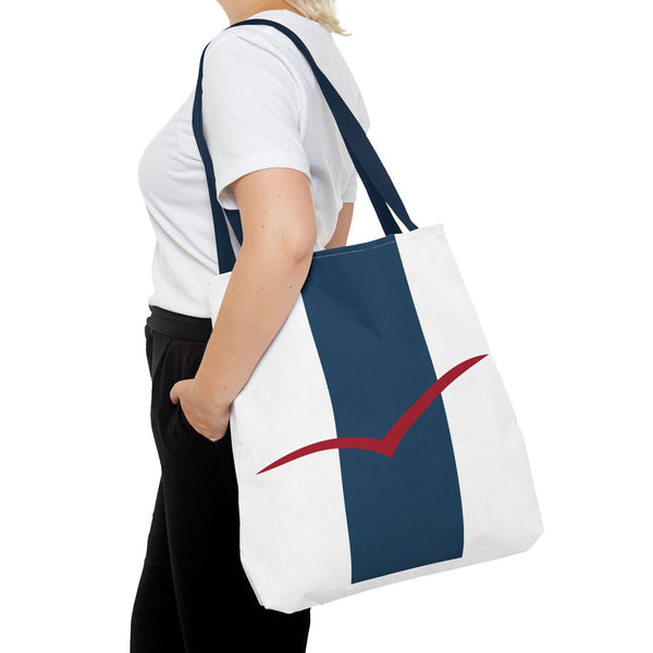 Maritime Tote Bag - Möwe blau