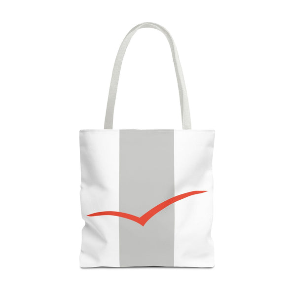 Maritime Tote Bag - Möwe hellgrau