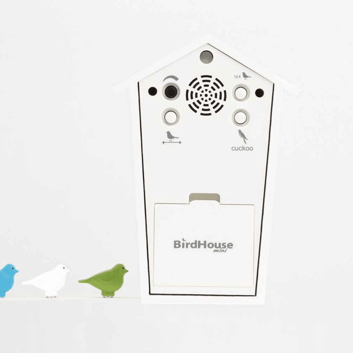 KOOKOO - Bird House mini moderne Kuckucksuhr - Bisschen Mehr