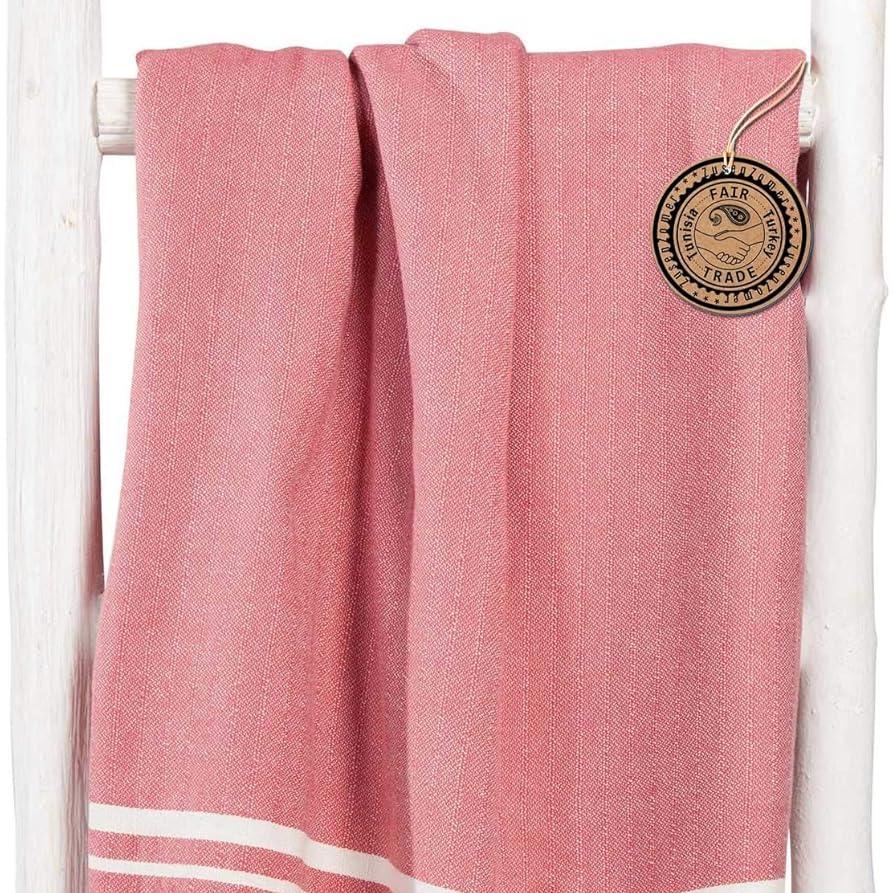 Handgewebtes Hamam Badetuch - SOL aus 100% Baumwolle - Bisschen Mehr