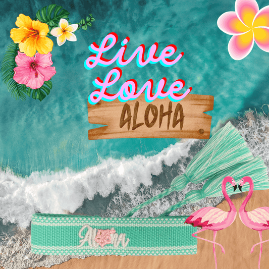 Statement Armband - ALOHA - Bisschen Mehr