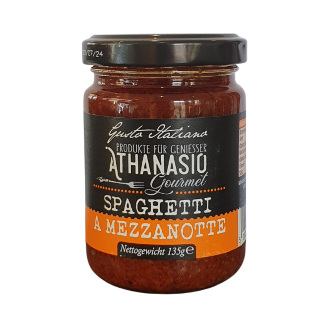 Athanasio Gourmet - Pesto Spaghetti a Mezzanotte