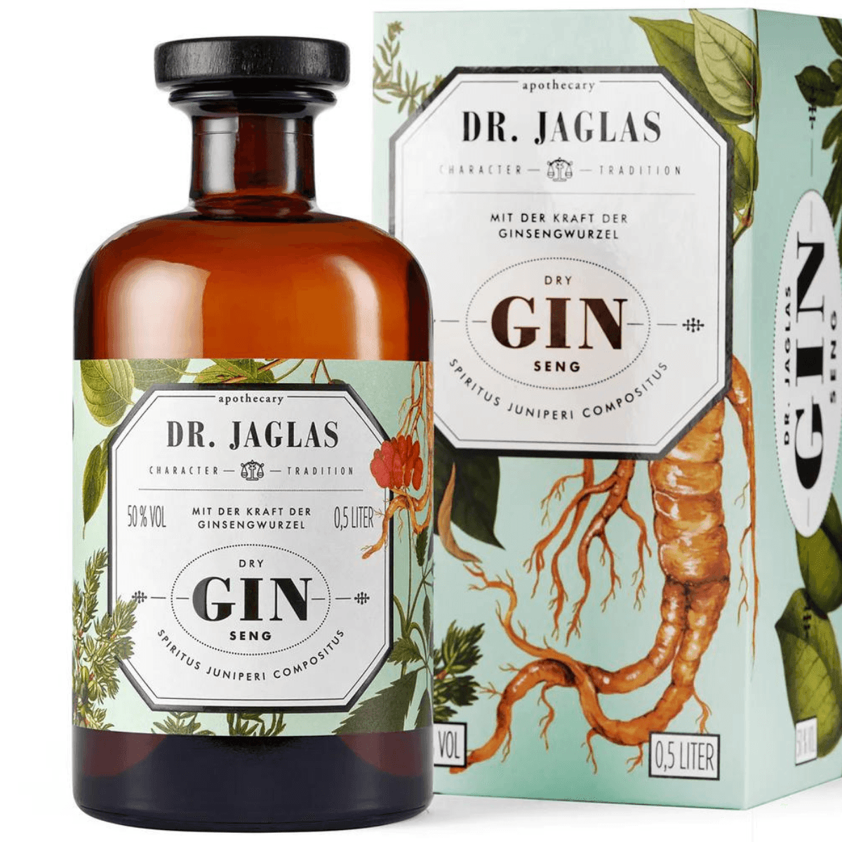 Dr. Jaglas - Dry Ginseng Gin - Bisschen Mehr