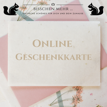 Laden Sie das Bild in den Galerie-Viewer, Online Geschenkkarte

