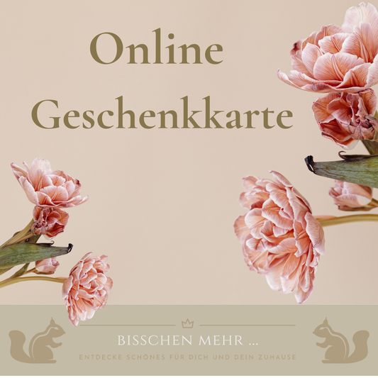 Online Geschenkkarte