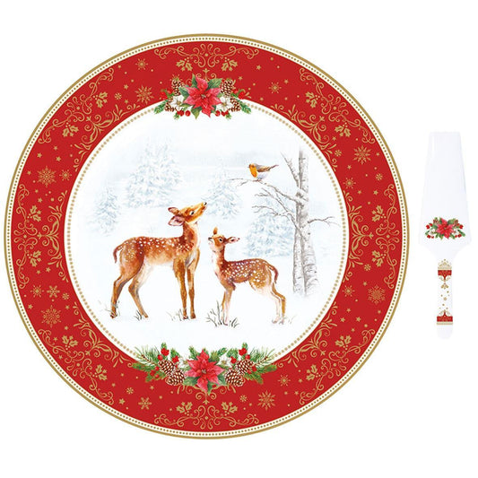 Christmas Melody - Kuchenservierset - Bisschen Mehr
