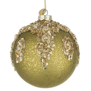 Weihnachtskugel - Melissa Green Ornament Rund