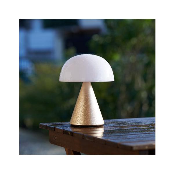 Lexon - LED-Lampe MINA L Gold Alu - Bisschen Mehr