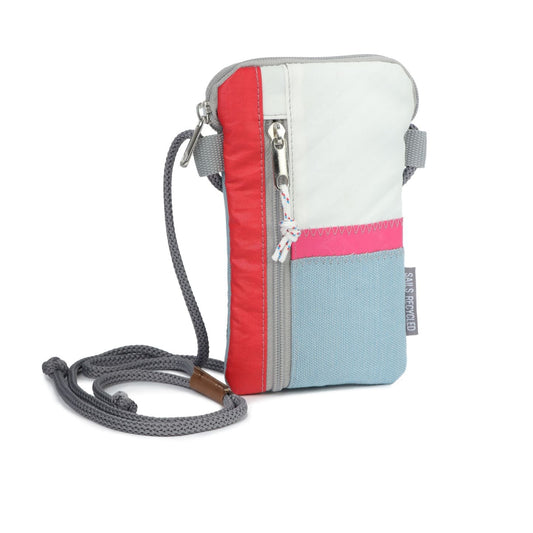 360Grad Nautik Lütt maritime Handytasche - aus recycelten Retro-Surfsegeln - limitierte Edition