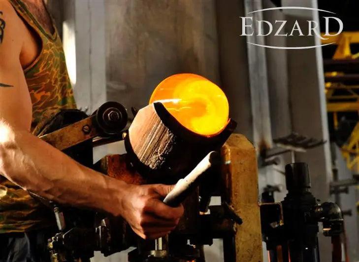 Edzard - Windlicht Stella - dunkles Kristallglas - Bisschen Mehr