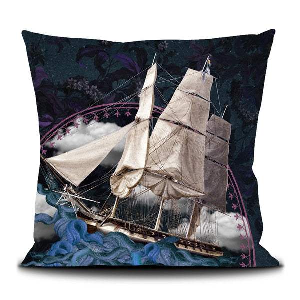 Voglio Bene Samtkissen - Heiliger Sturm