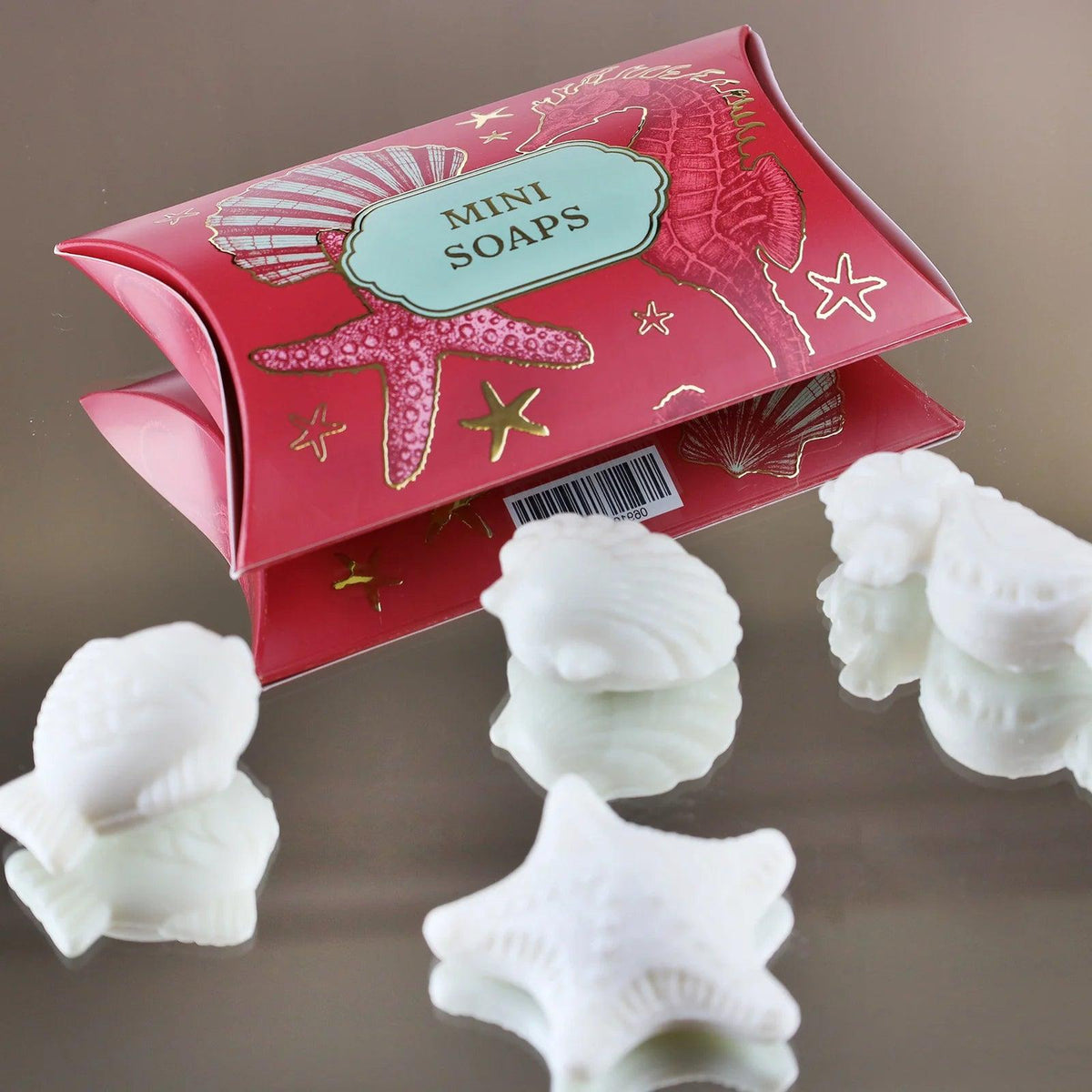 Geschenkbox mit 4 Mini-Seifen - Bisschen Mehr