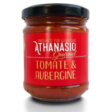 Laden Sie das Bild in den Galerie-Viewer, Athanasio Gourmet - Aufstrich Tomate &amp; Aubergine
