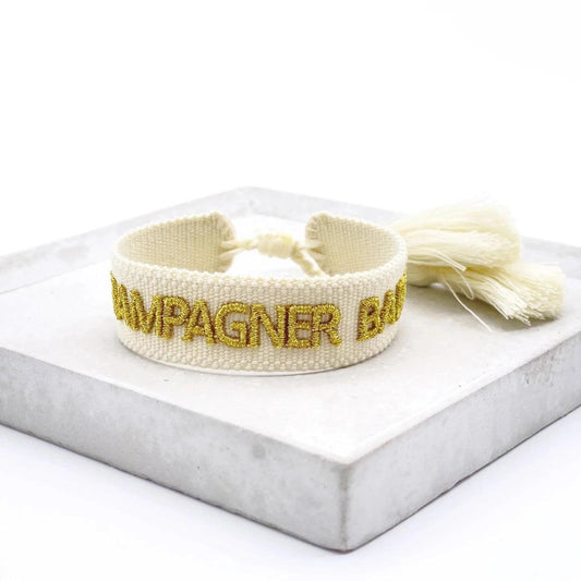 Statement Armband - CHAMPAGNER BABY - Bisschen Mehr