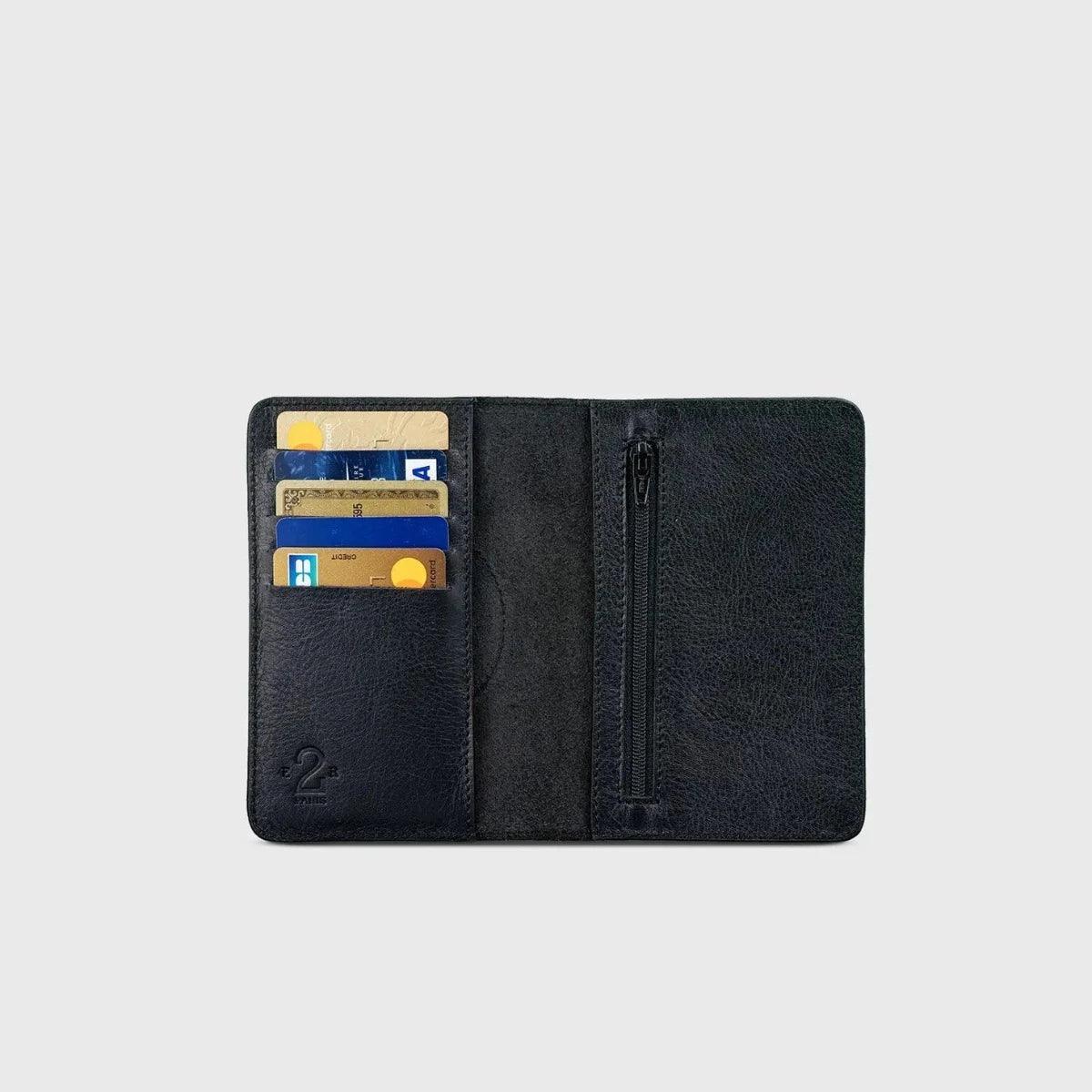 E2R Paris - Brieftasche für Herren aus recyceltem Kamelleder - Bisschen Mehr
