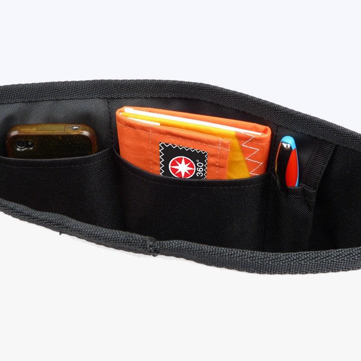 360Grad Barkasse nachhaltige Segeltuchtasche - Messenger Bag mit Laptopfach für 15" - Bisschen Mehr