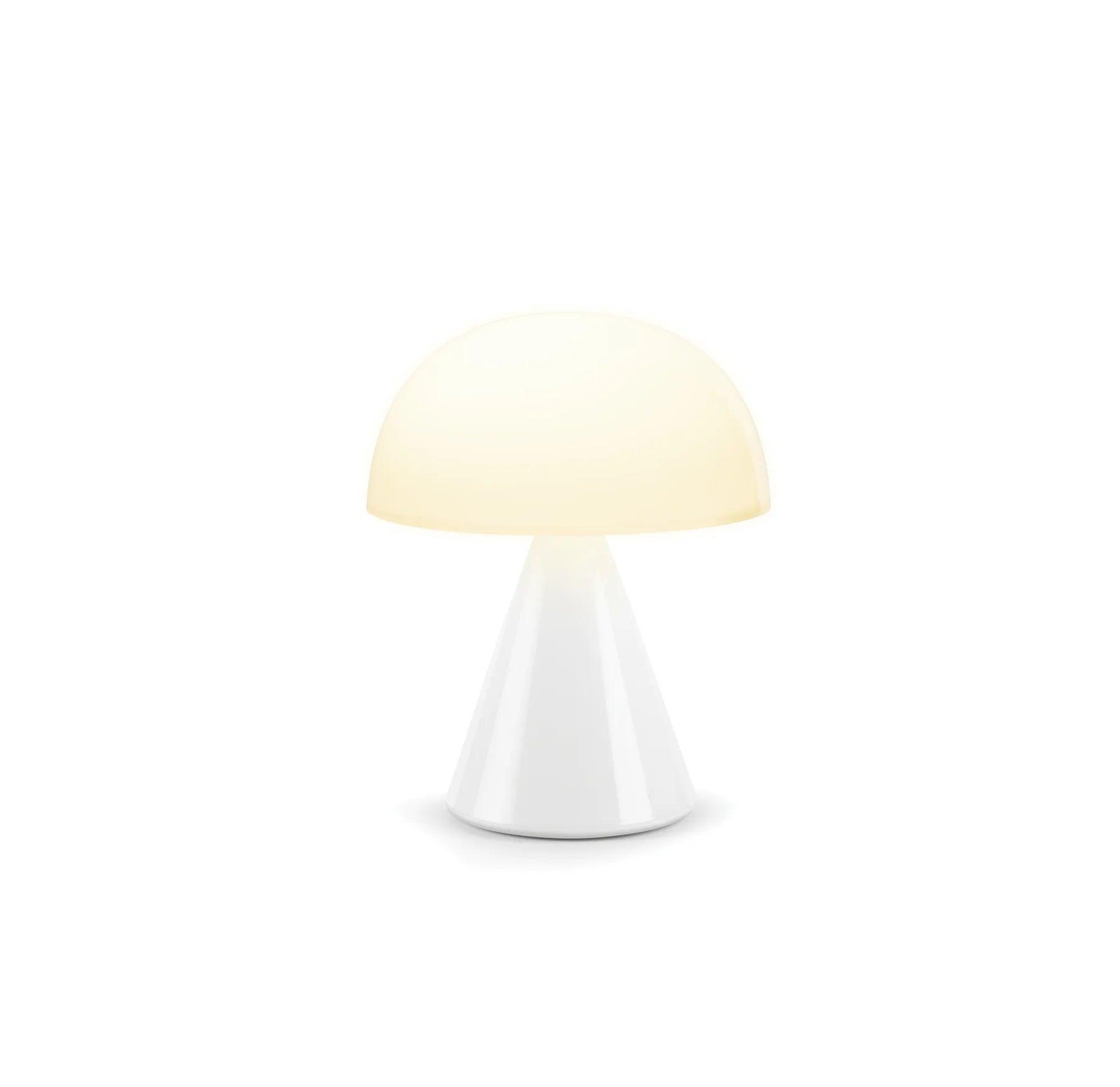 Lexon - LED-Lampe MINA L Lackweiß Alu - Bisschen Mehr