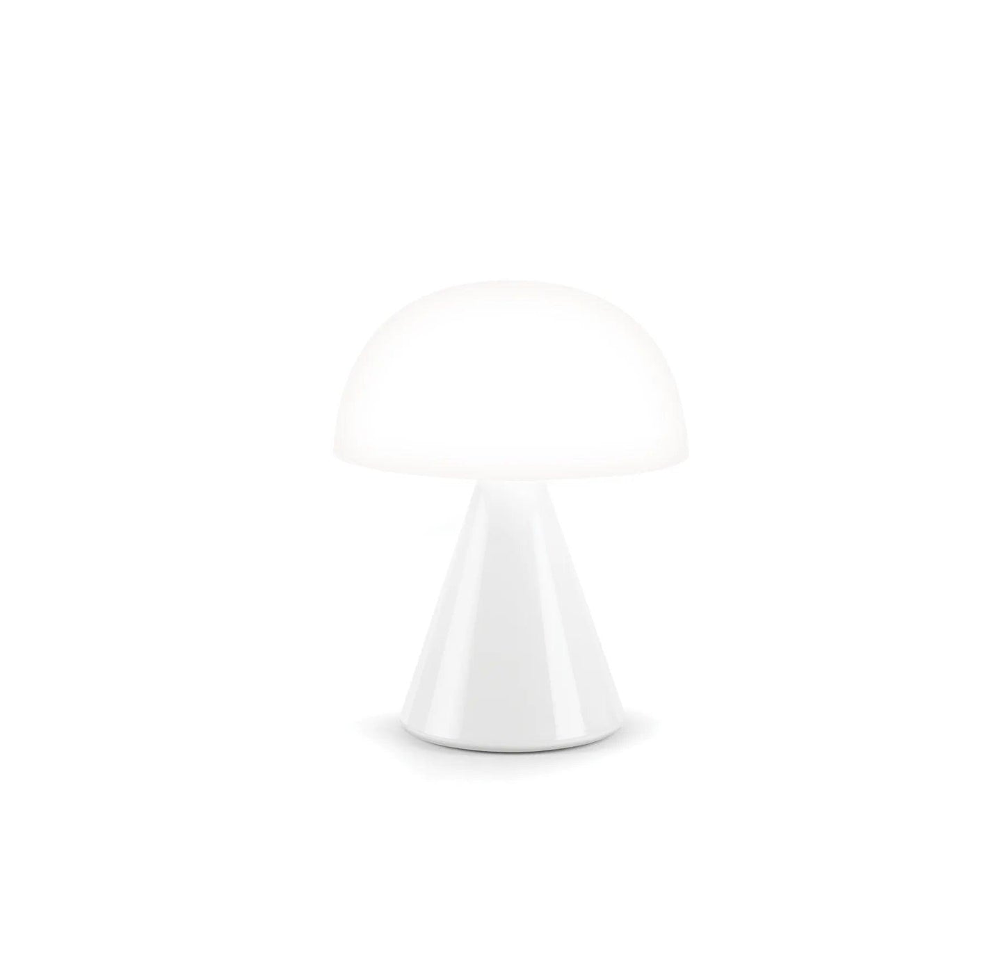 Lexon - LED-Lampe MINA L Lackweiß Alu - Bisschen Mehr