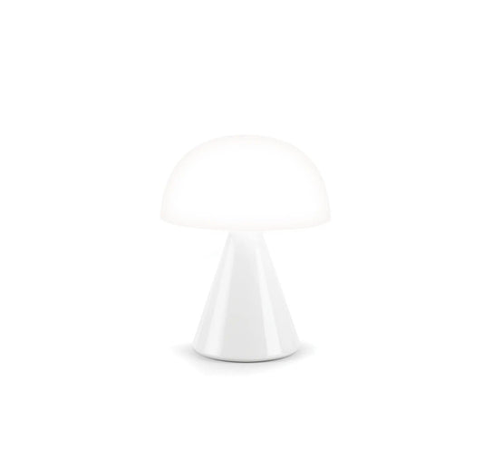 Lexon - LED-Lampe MINA L Lackweiß Alu - Bisschen Mehr